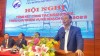Thứ trưởng Bộ GTVT Lê Đình Thọ tại Hội nghị tổng kết công tác năm 2022 và triển khai nhiệm vụ kế hoạch năm 2023 của Cục Đường bộ Việt Nam. Ảnh: VGP/PT